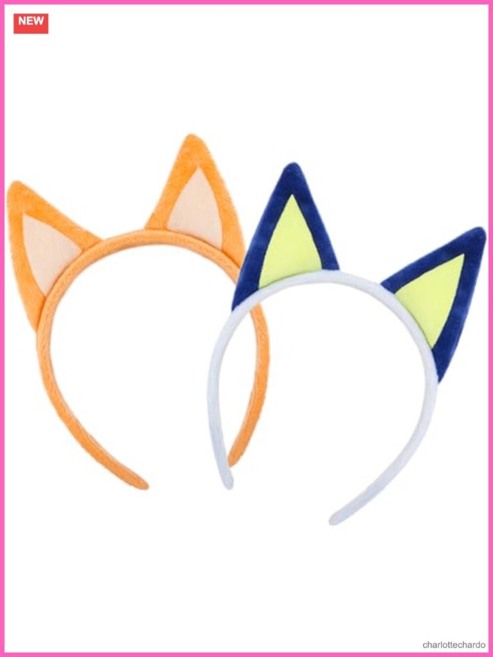 2PC Plush Dog Ears Headbands Halloween Costume Cosplay Hair Accessories
